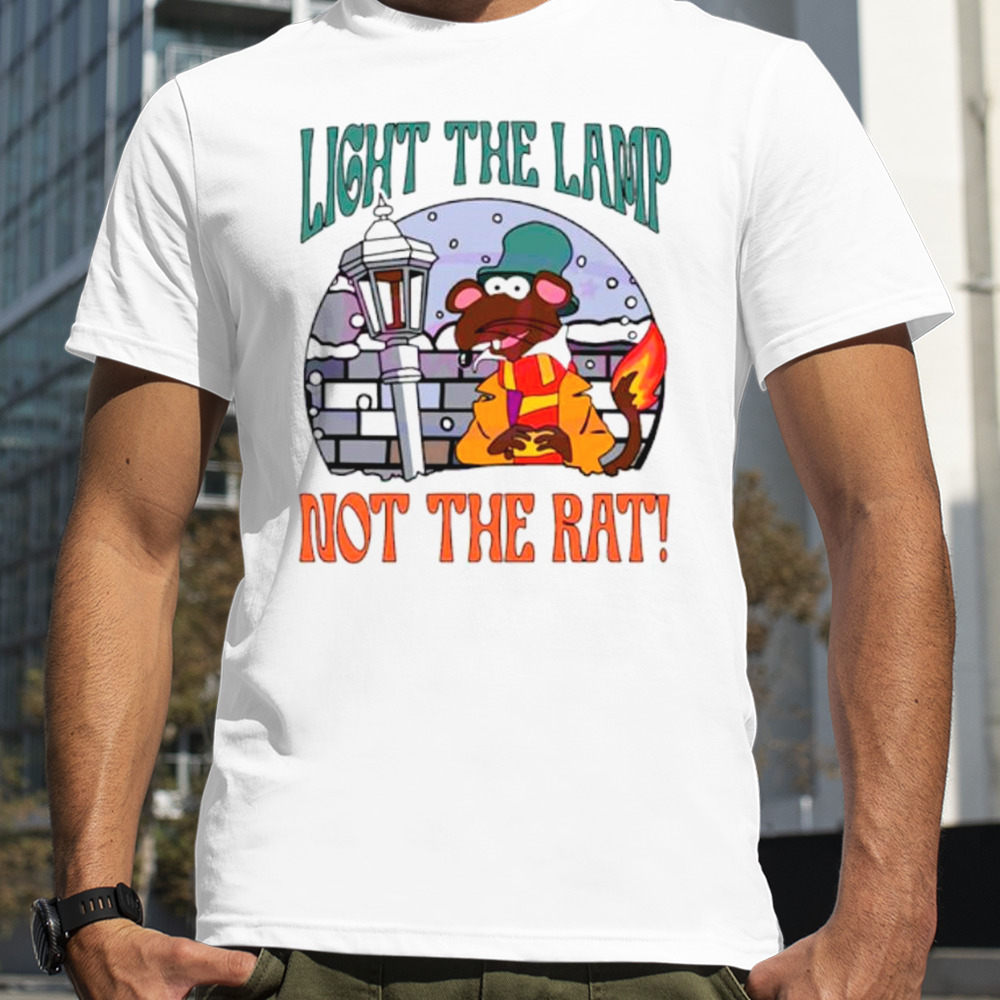 Rizzo light the lamp not the rat shirt