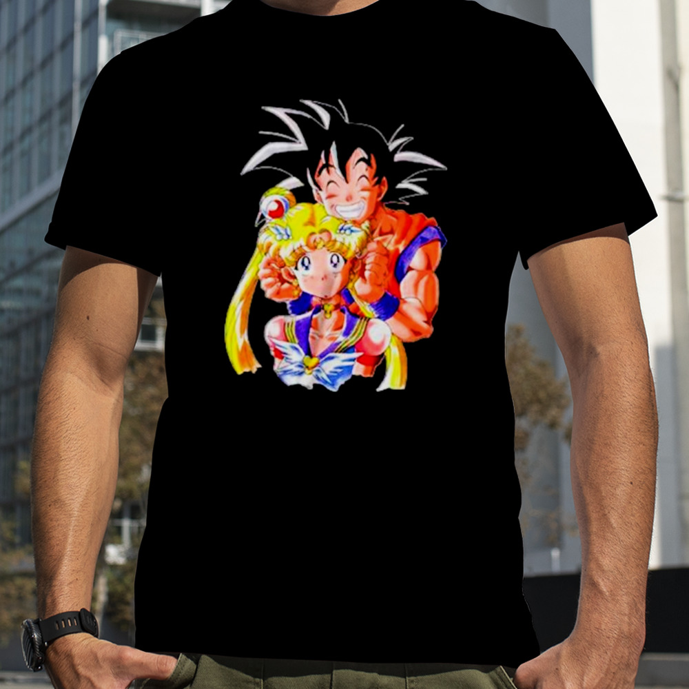 Sailor Moon x Goku shirt