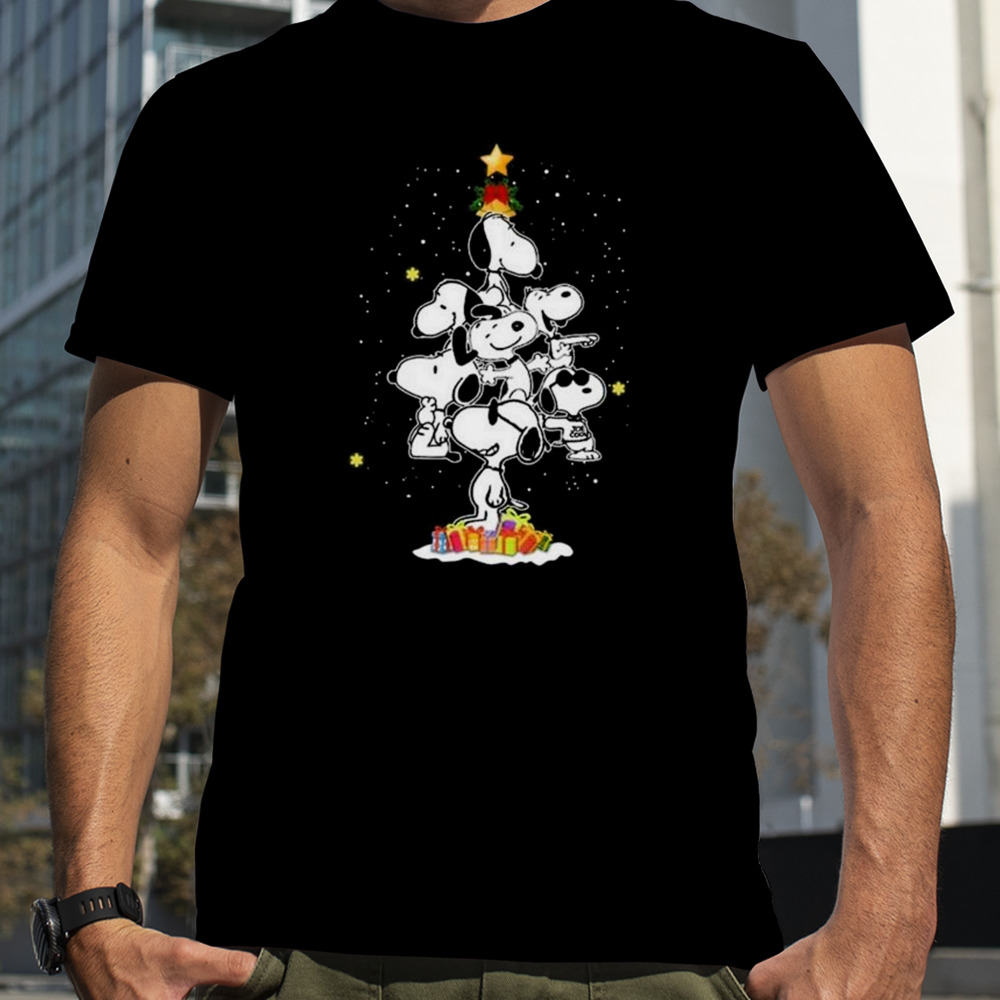 Snoopy Dog Christmas Tree 2023 Shirt