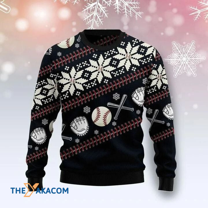 Christmas Baseball Gift For Christmas Ugly Christmas Sweater