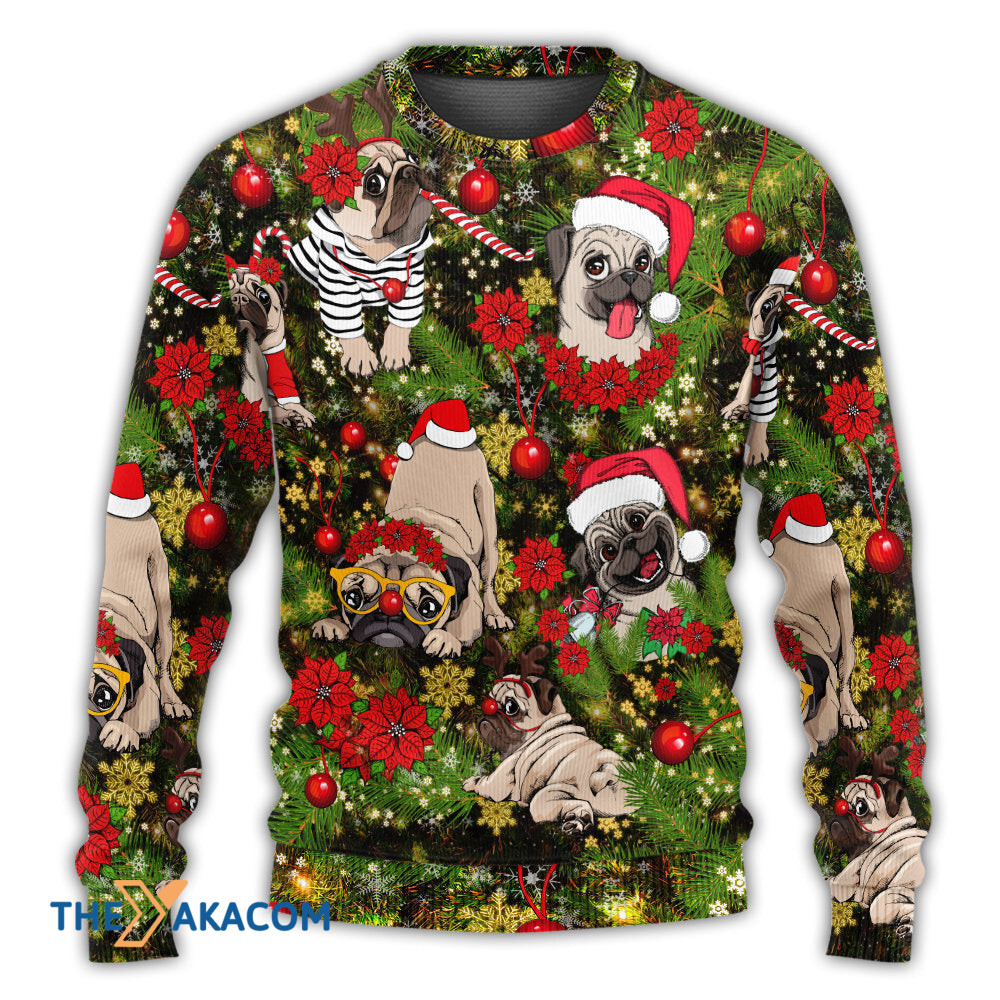 Christmas Have Yourself A Merry Little Pugmas Gift For Lover Ugly Christmas Sweater