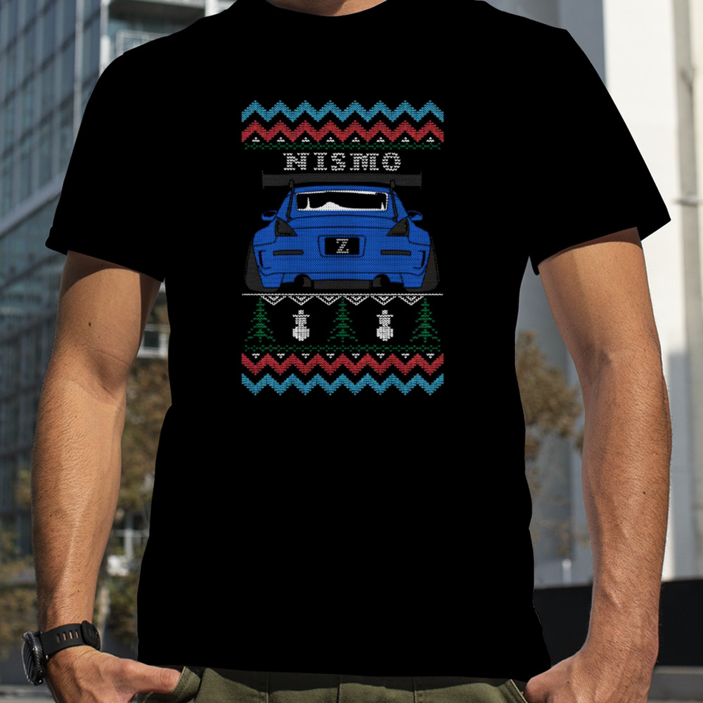 Christmas Nismo 350z Z33 Blue shirt