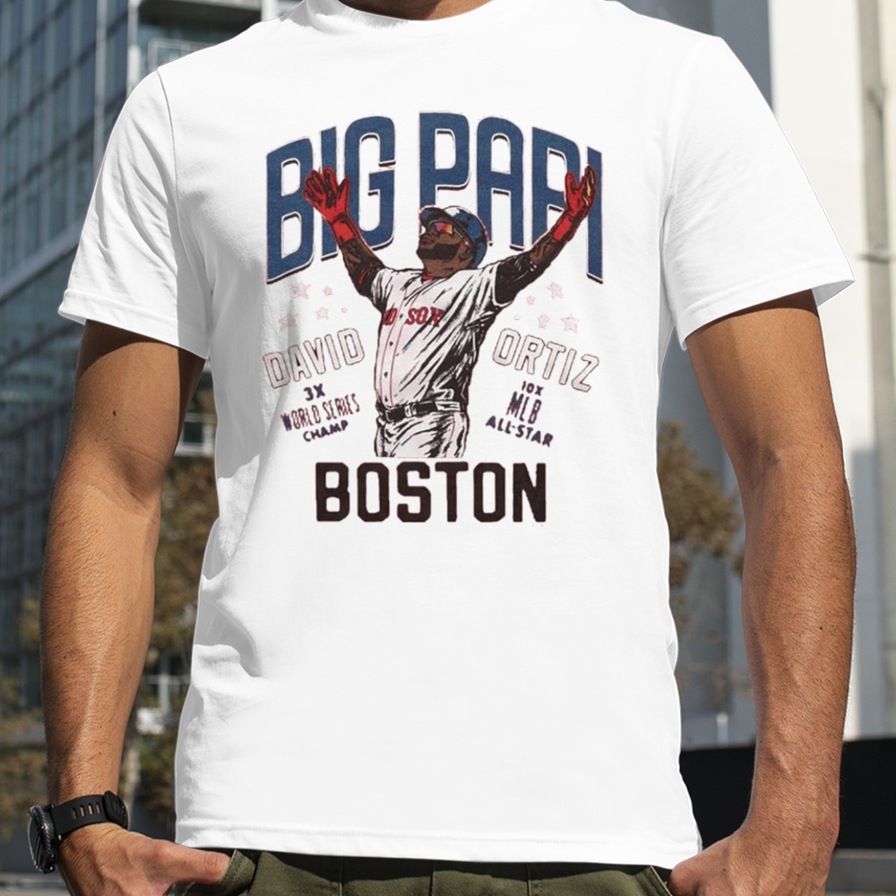 David Ortiz Big Papi Boston Red Sox shirt