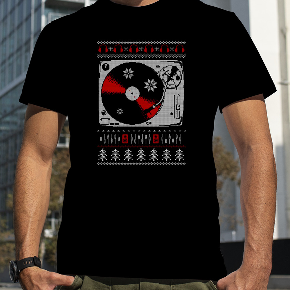 Hip Hop Turntable Technics Vinyl Record Christmas shirt