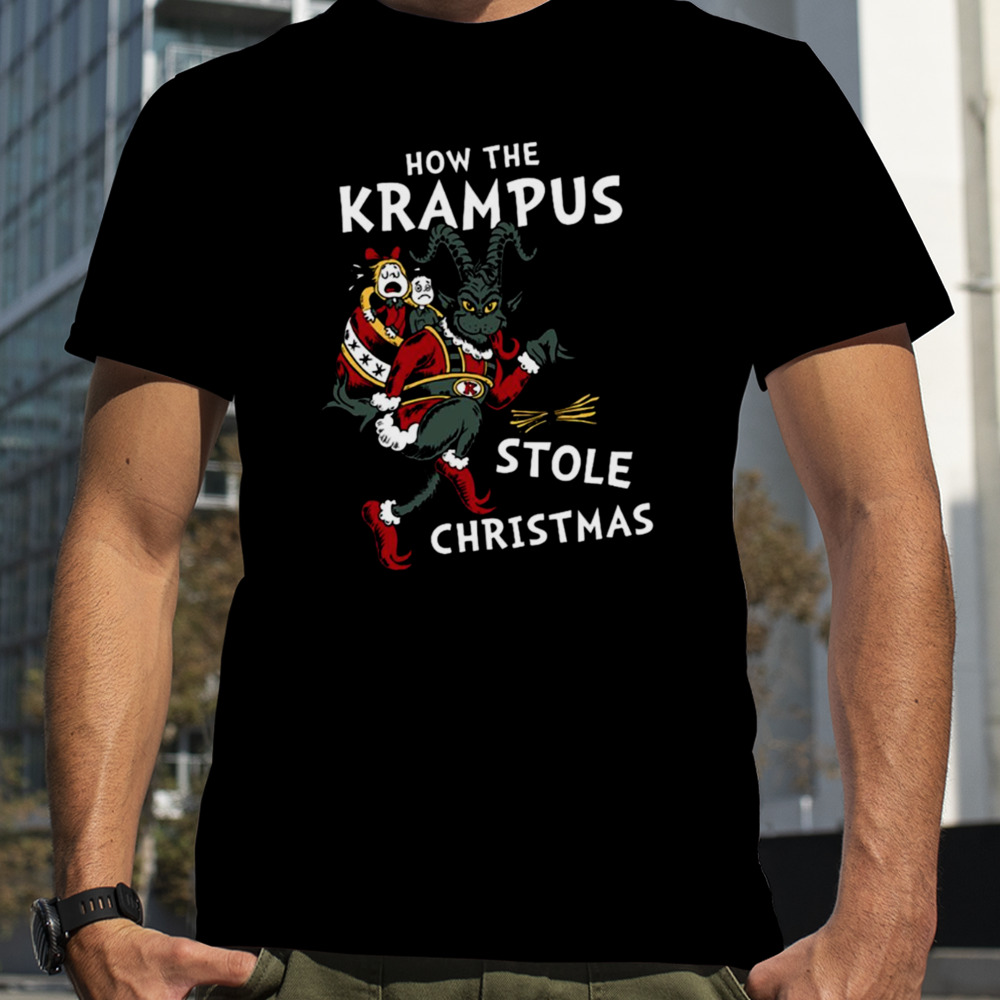 How The Krampus Stole Christmas Creepy shirt