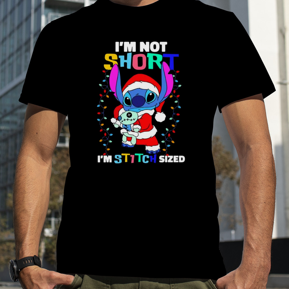 I’m Not Short Im Stitch Sized Christmas T-shirt