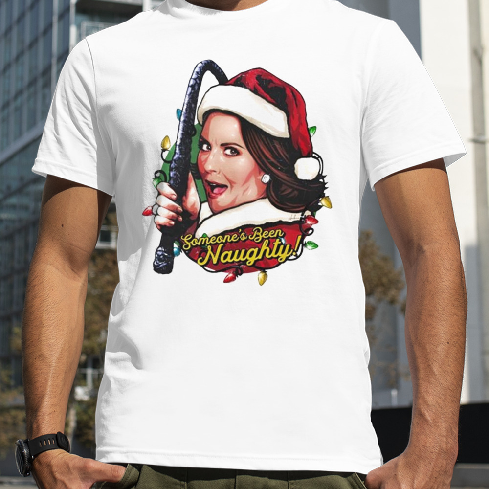 James Hillier Karen Walker Someone’s Been Naughty Christmas T-shirt