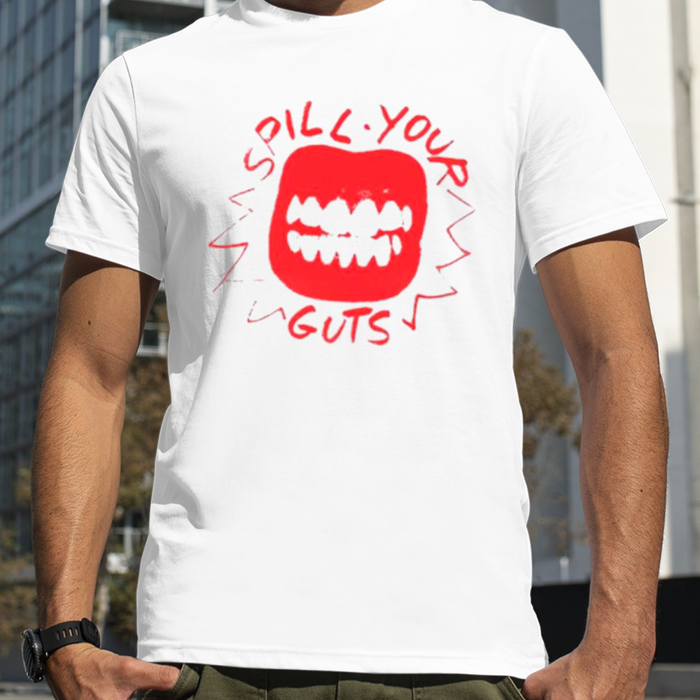 Lip spill your guts shirt