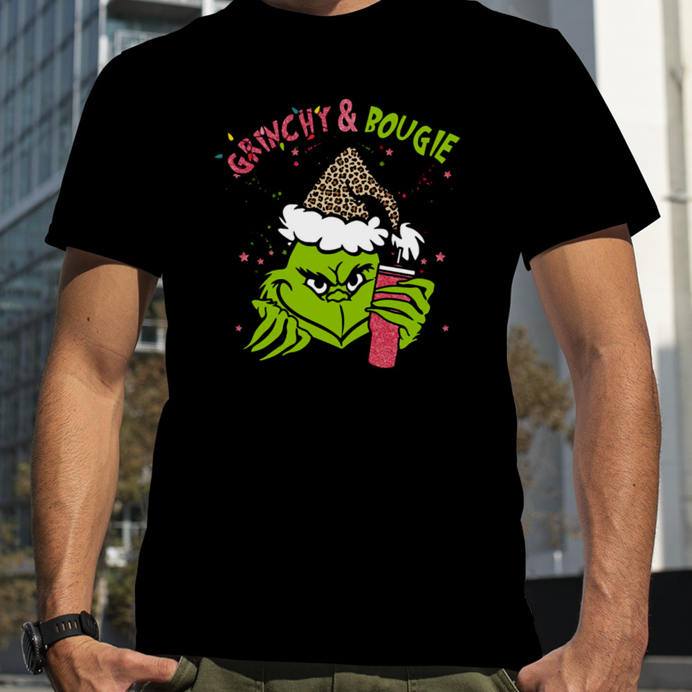 Mean Green Guy Christmas Stanley Tumbler Grinchy & Bougie shirt