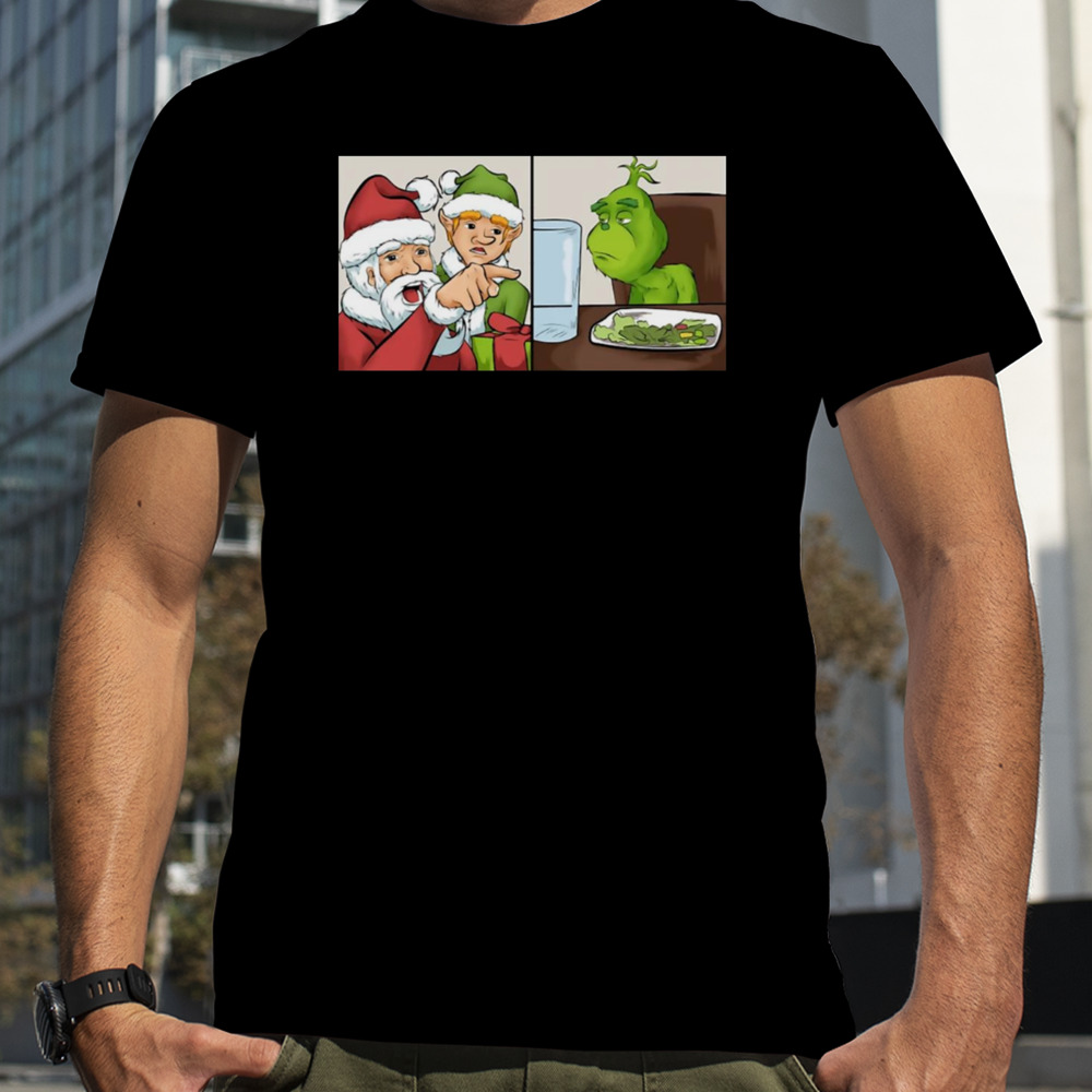 Meme Internet Christmas Griiinc Screaming Grinch shirt