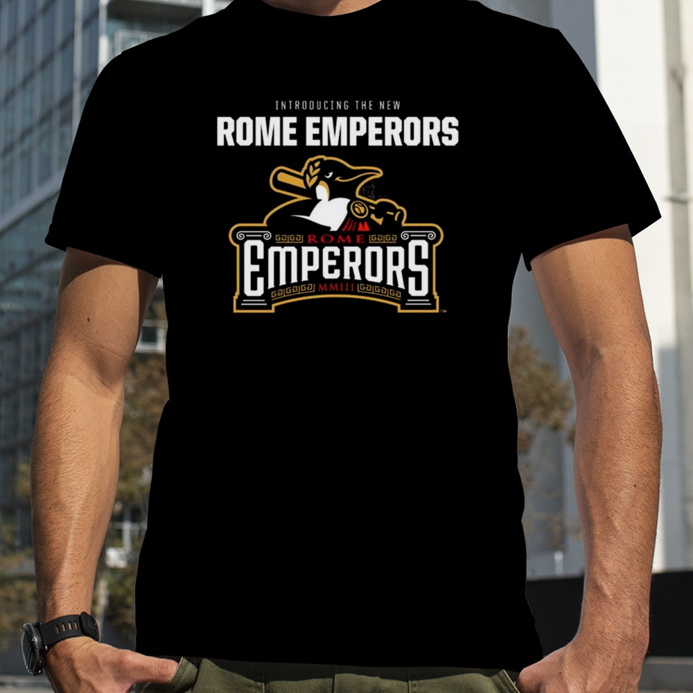 Minor League Baseball Introducing The New Rome Emperors Rome Emperors Mxiii T-shirt