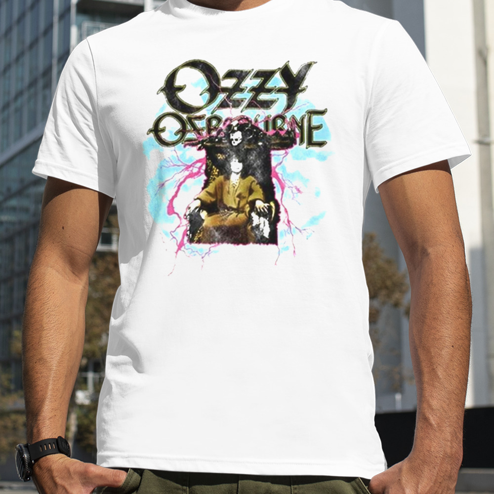 Ozzy Osbourne No Rest For The Wicked Lightning T-shirt