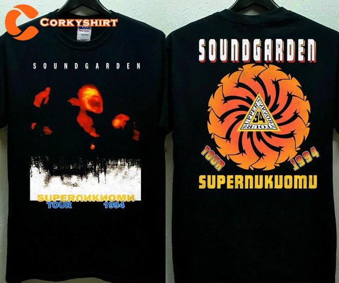 Soundgarden Superunknown Tour 1994 90s Music Shirt Anniversary Gift For Fans