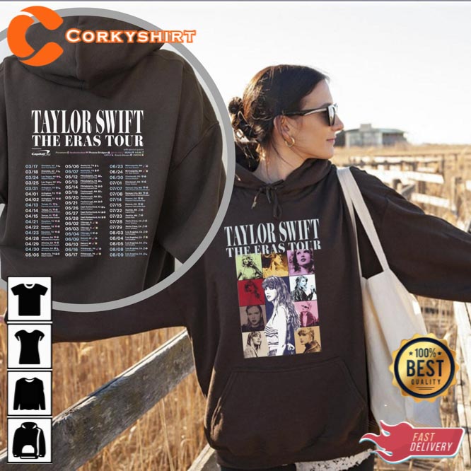 Taylor The Eras Tour 2SIDES Shirt Gift for Fan