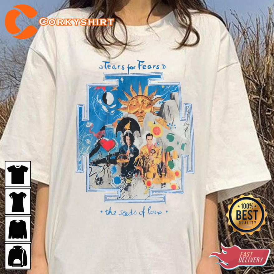 Tears For Fears Tour Rock Band Fan Unisex T-shirt