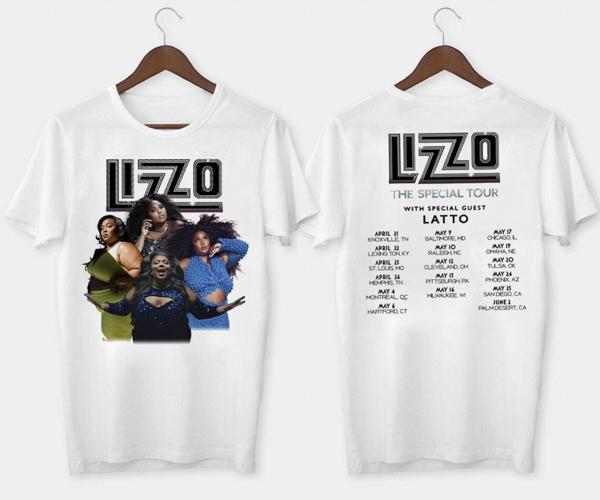 The Special Tour 2023 Music Lizzo Concert Shirt