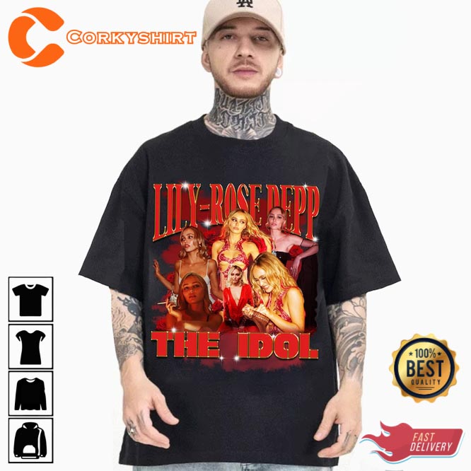 The Weeknd Lily-Rose Depp The Idol 2023 Movie Fan T-Shirt