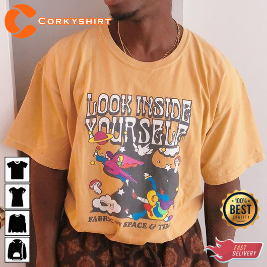 Tobi Lou Look Inside Yourself Perish Blue Tour 2023 Concert T-Shirt