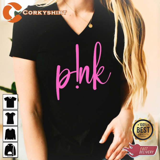 Tour 2024 Concert Pink T-shirt