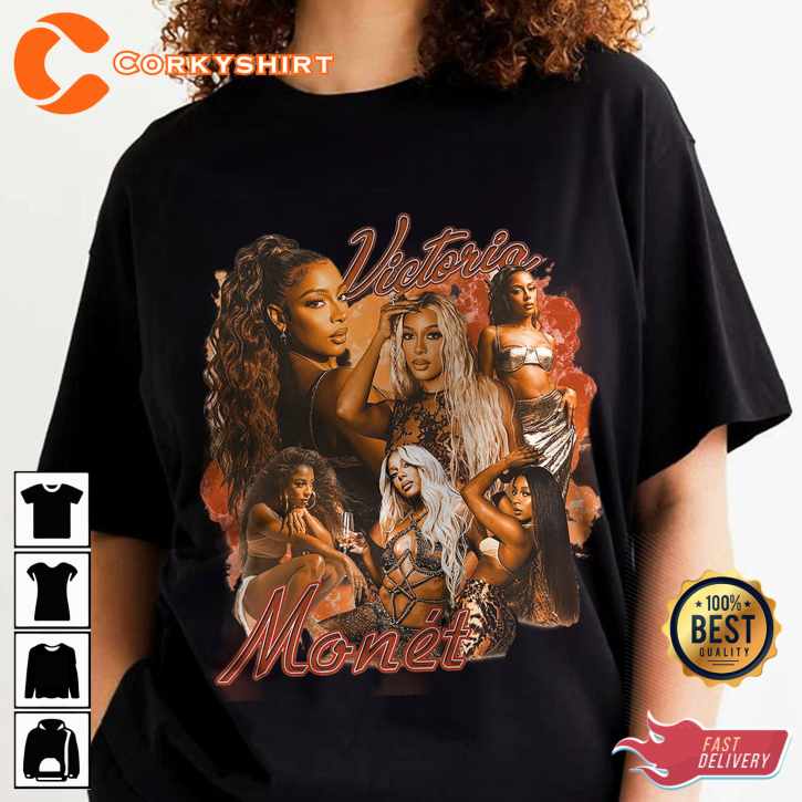 Vintage Victoria Monet Jaguar Music Fanwear T-Shirt