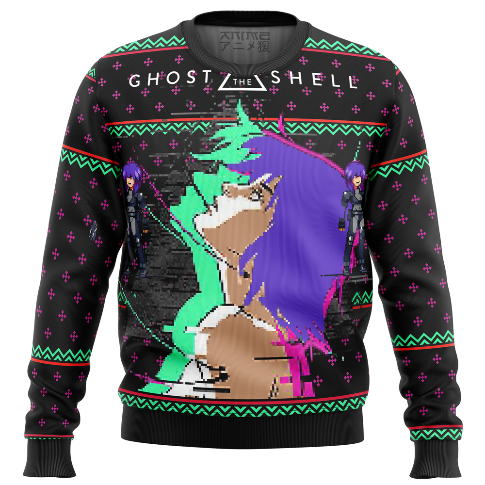 Ghost in the Shell Major Ugly Christmas Sweater - Chow Down Movie Store