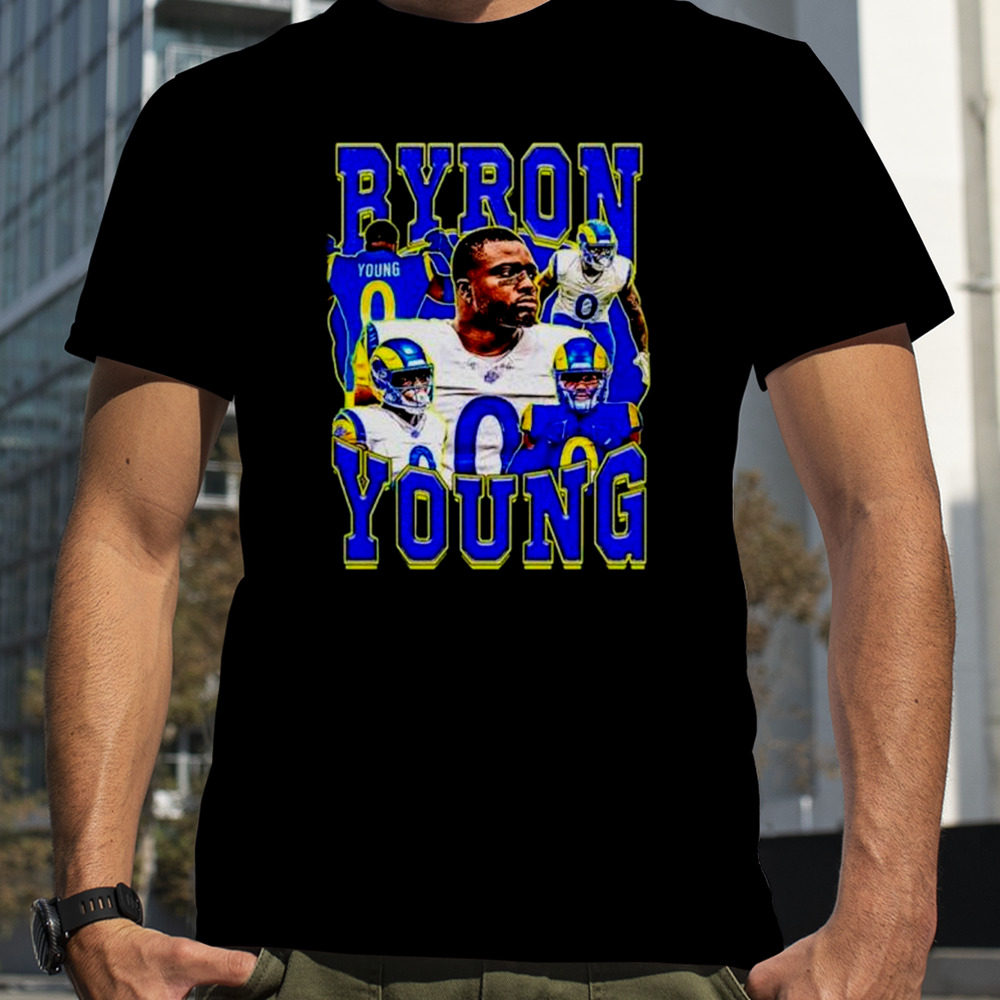 Byron Young Los Angeles Rams shirt