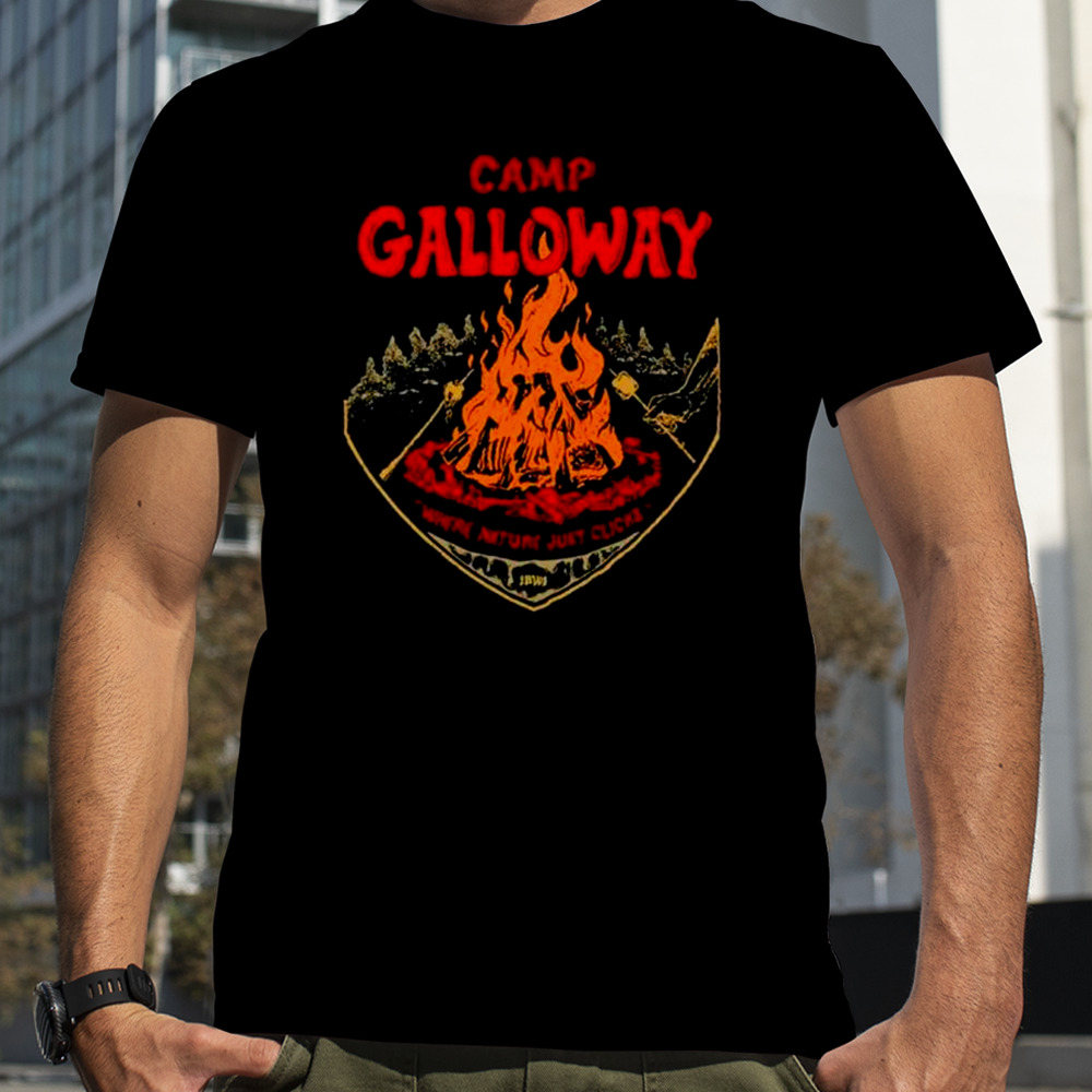 Camp Galloway fire shirt