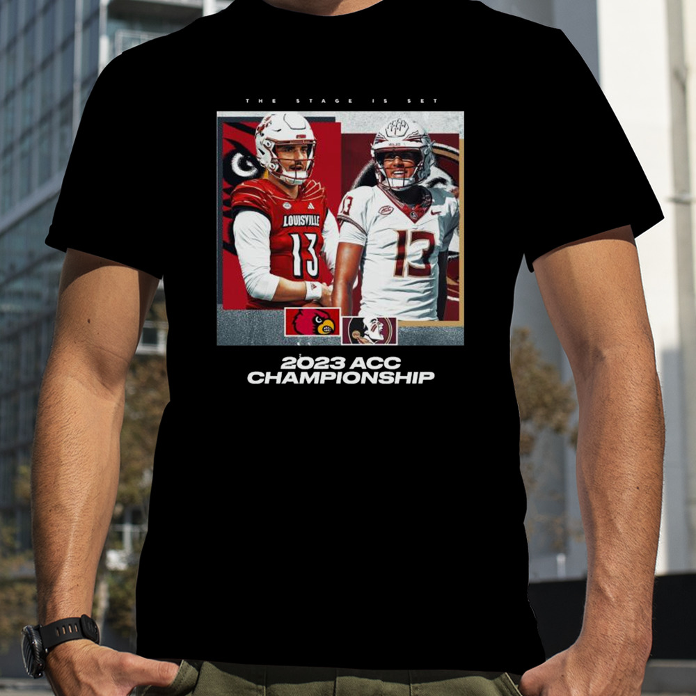 Florida State Seminoles vs Louisville Cardinals 2023 ACC Football Championship Shirt