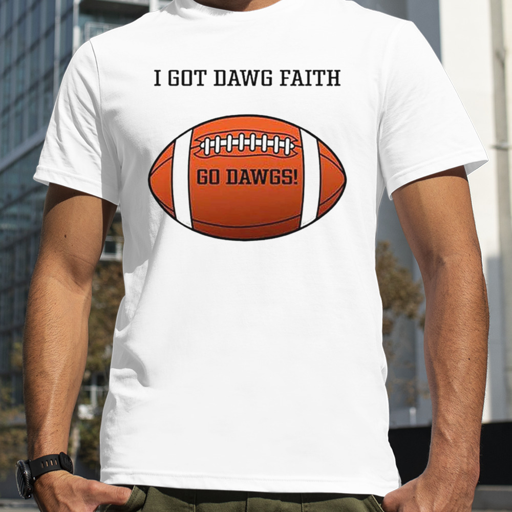 I got dawg faith go dawgs rugby ball sweatshirt