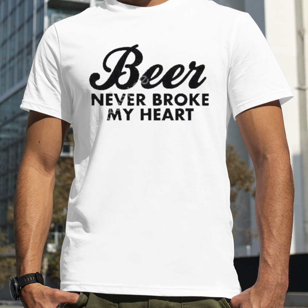 Luke combs beer never broke my heart T-shirt