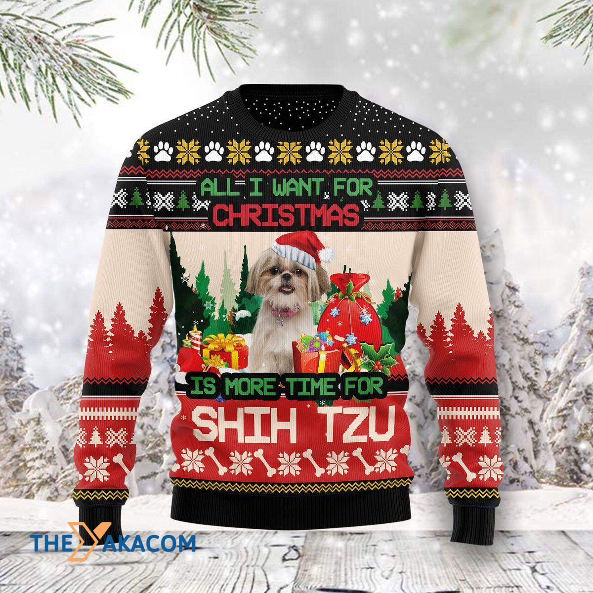 Merry Xmas Cat Lovers Black Cat Group Xmas Awesome Gift For Christmas Ugly Christmas Sweater