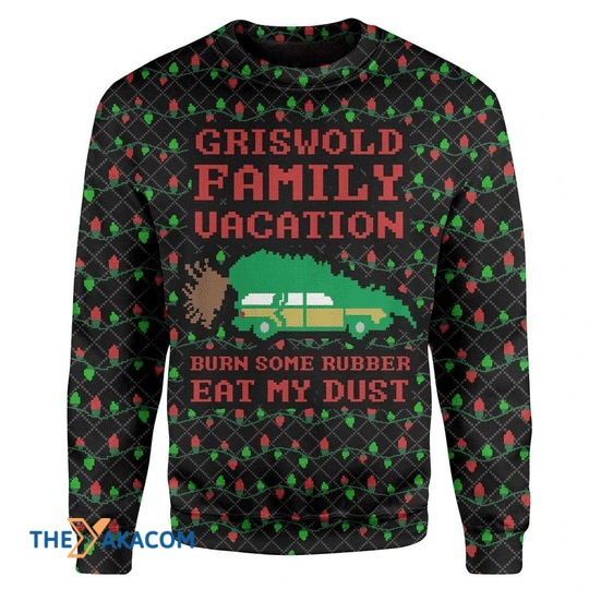 Merry Xmas Griswold Family Vacation Gift For Christmas Party Ugly Christmas Sweater