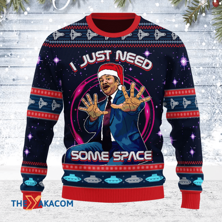 Merry Xmas I Just Need Some Space Science Awesome Gift For Christmas Ugly Christmas Sweater