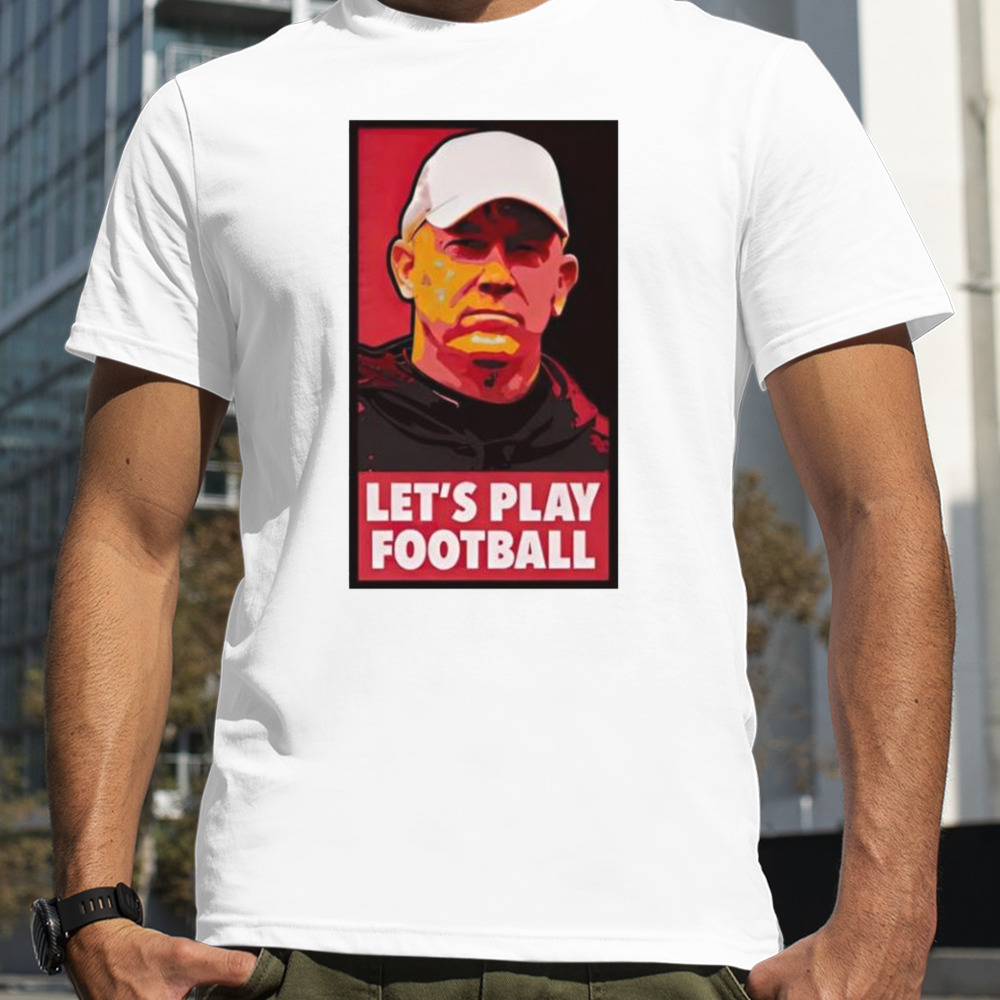 Mike Rutherford Jeff Brohm Let’s Play Football Shirt