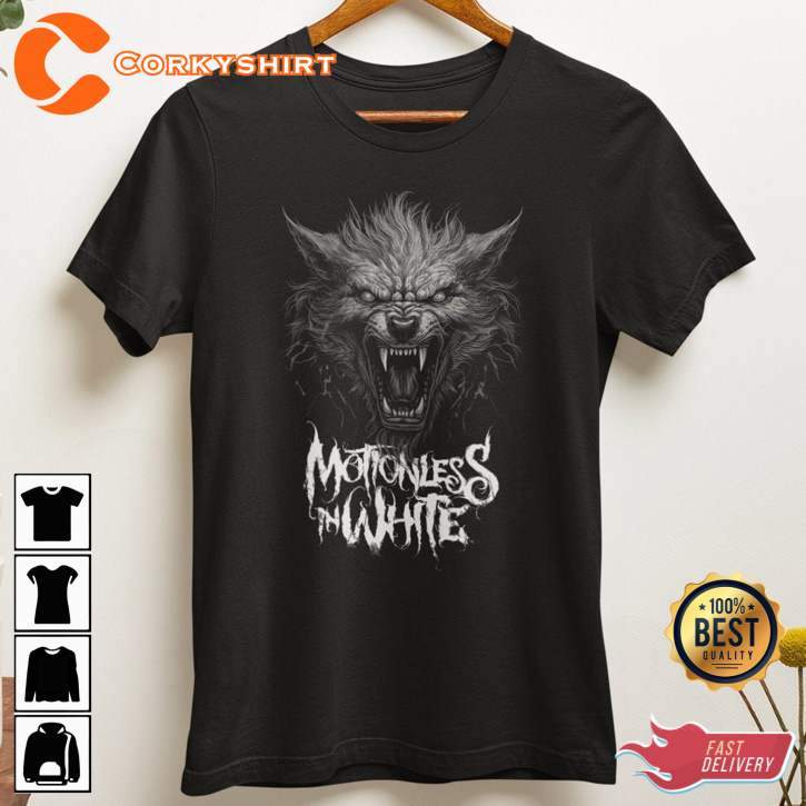 Motionless In White Music Concert Rock Band T-shirt