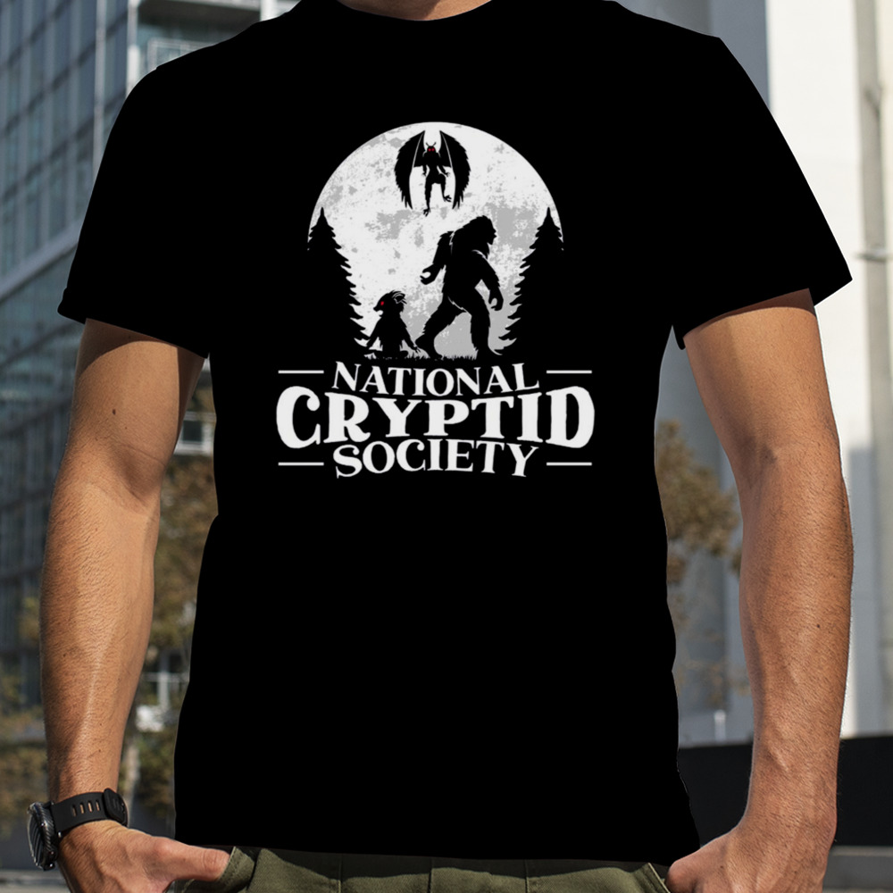 National Cryptid Society UFO T-Shirt shirt