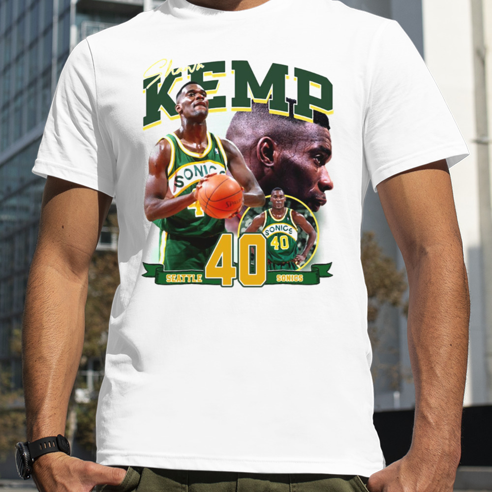 Shawn Kemp The Reign Man Basketball Legend Signature shirt