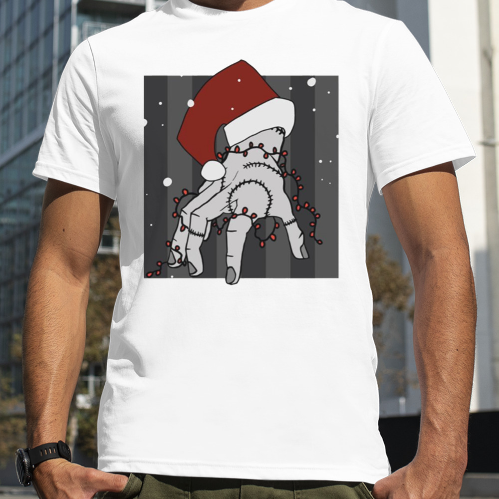 The Thing Christmas From Wednesday shirt