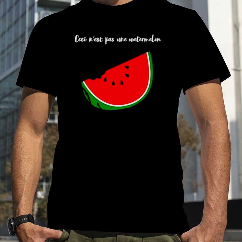 CecI n’est pas une watermElon shirt