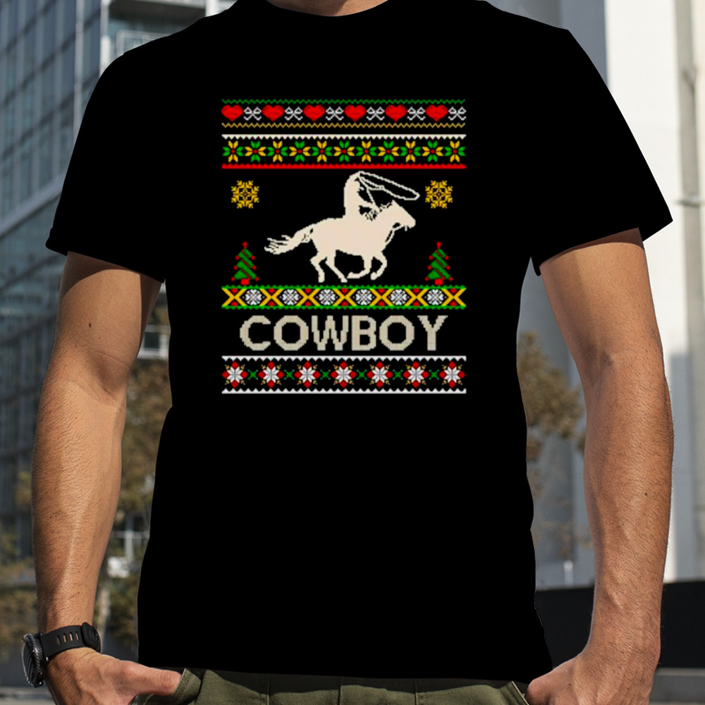 Cowboy Ugly Christmas shirt