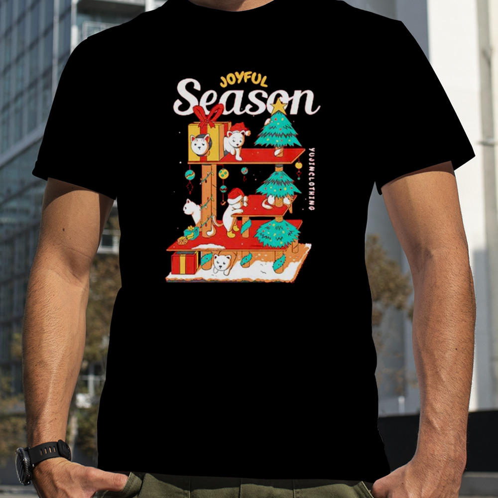 Dog Joyful Season merry Christmas shirt