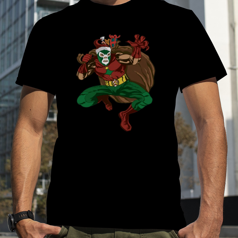 El Santo Claws Christmas shirt