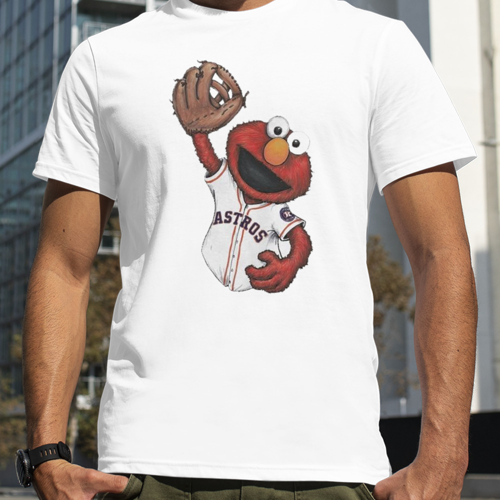 Elmo Houston Astros Sesame Street Limited Edition Fine T-shirt