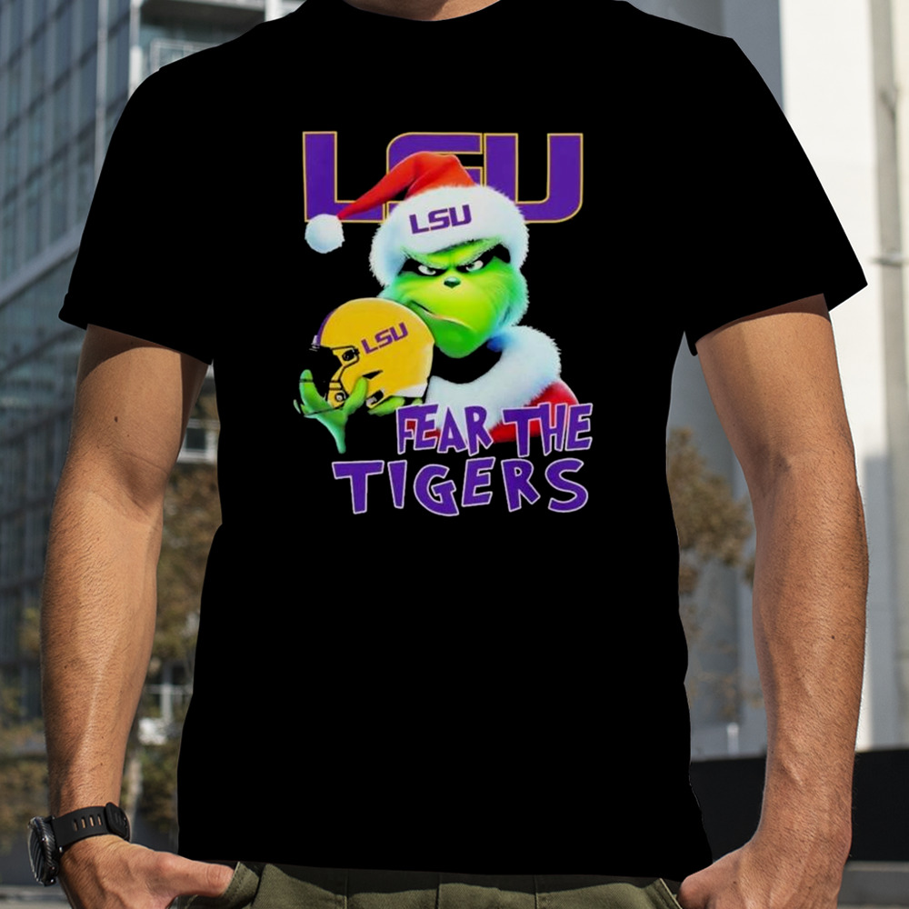 LSU Tigers Grinch Fear The Christmas 2023 shirt