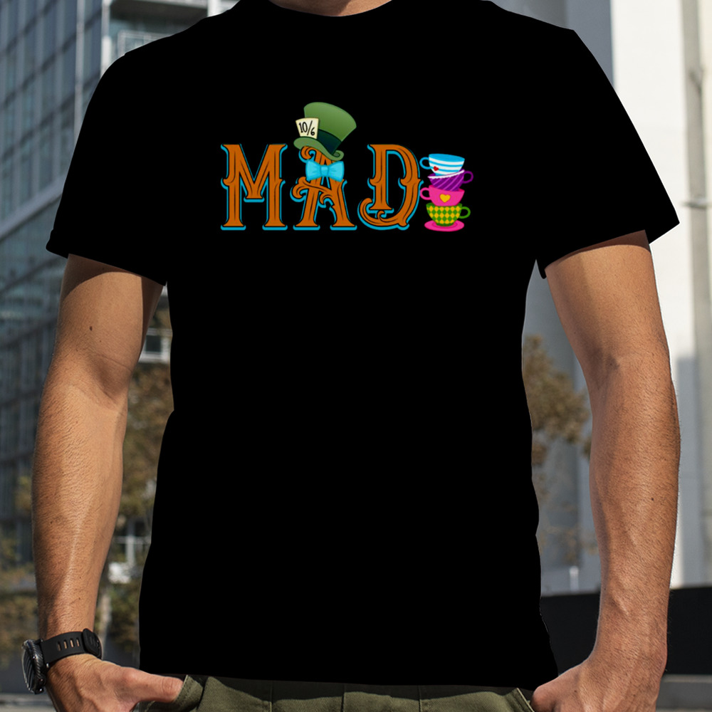 Logo Text Mad Hatter shirt