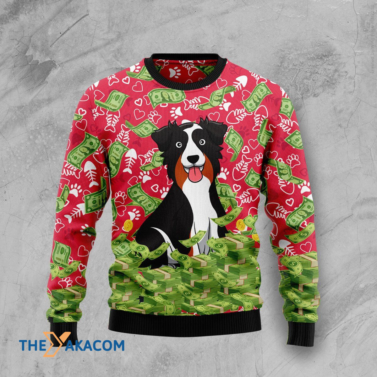 Merry Xmas I Work Hard So That My Dog Can Have A Better Life Awesome Gift For Christmas Ugly Christmas Sweater