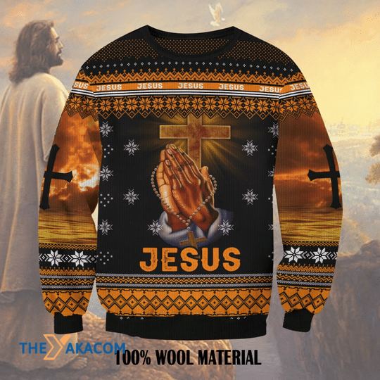 Merry Xmas Incredible Jesus Is My Everything Gift For Christmas Party Ugly Christmas Sweater