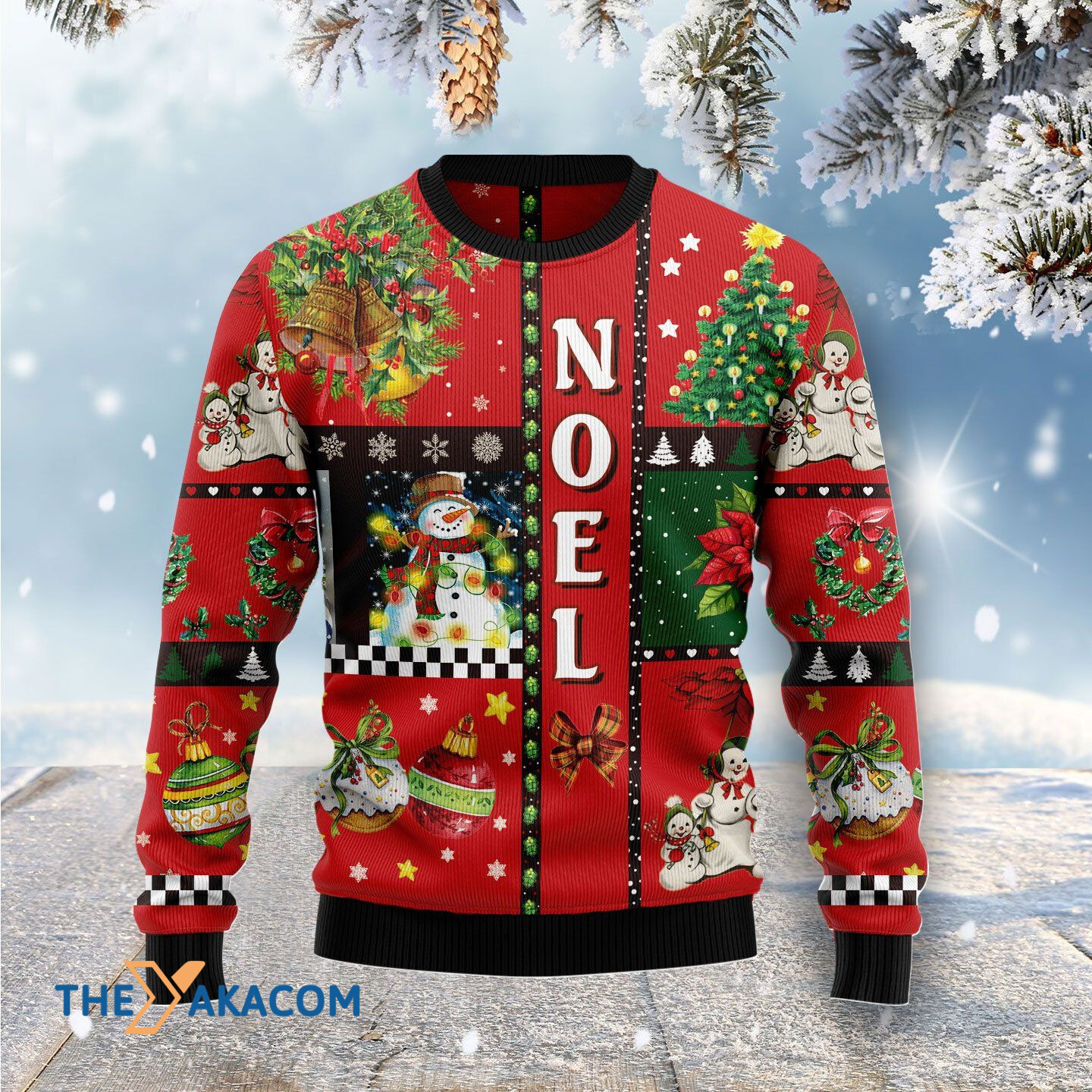 Merry Xmas Lovely Snowman Noel Awesome Gift For Christmas Ugly Christmas Sweater