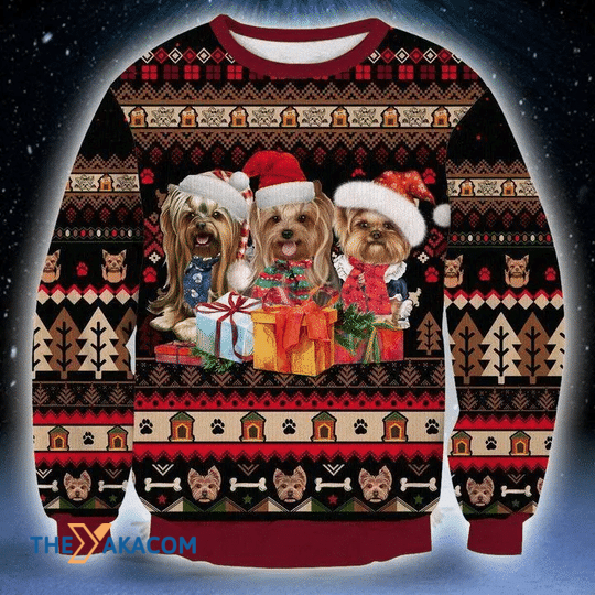 Merry Xmas Lovely Yorkshire Gift For Christmas Party Ugly Christmas Sweater