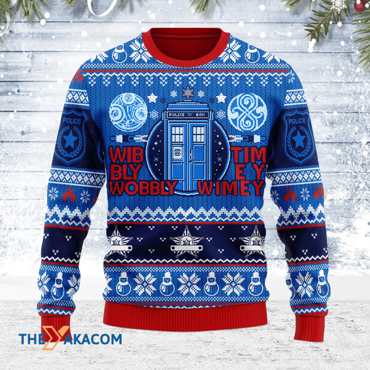 Merry Xmas Please Open The Door Awesome Gift For Christmas Ugly Christmas Sweater